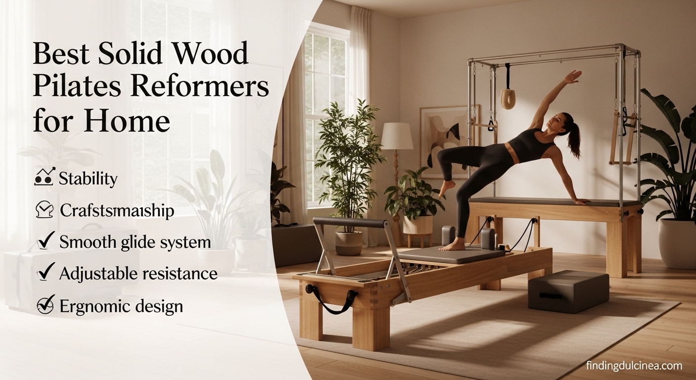 Best Solid Wood Pilates Reformers for Home