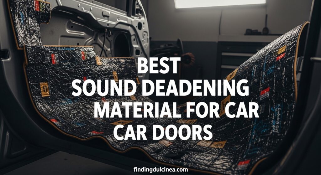 Current image: Best Sound Deadening Material for Car Doors