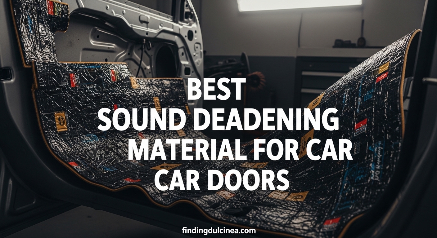 Best Sound Deadening Material for Car Doors