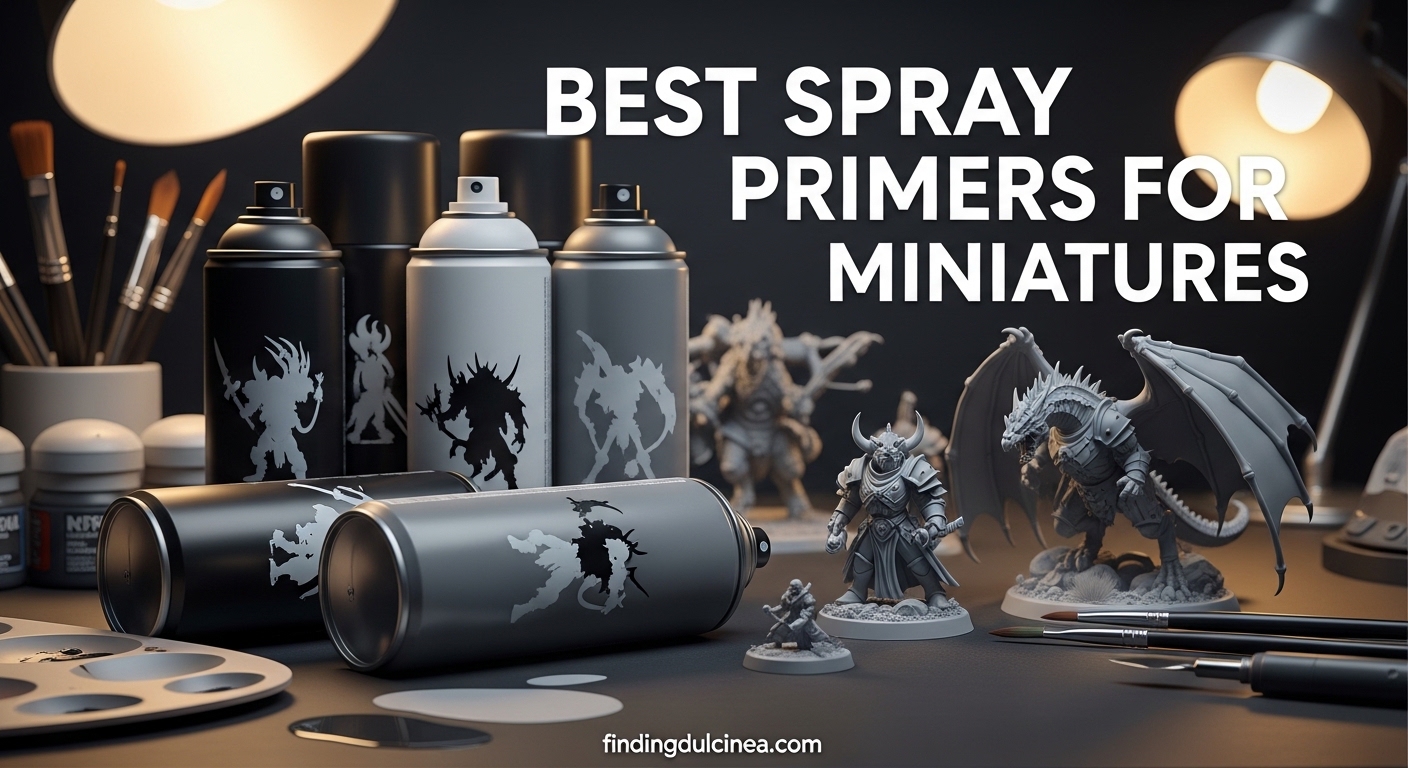 Best Spray Primers for Miniatures