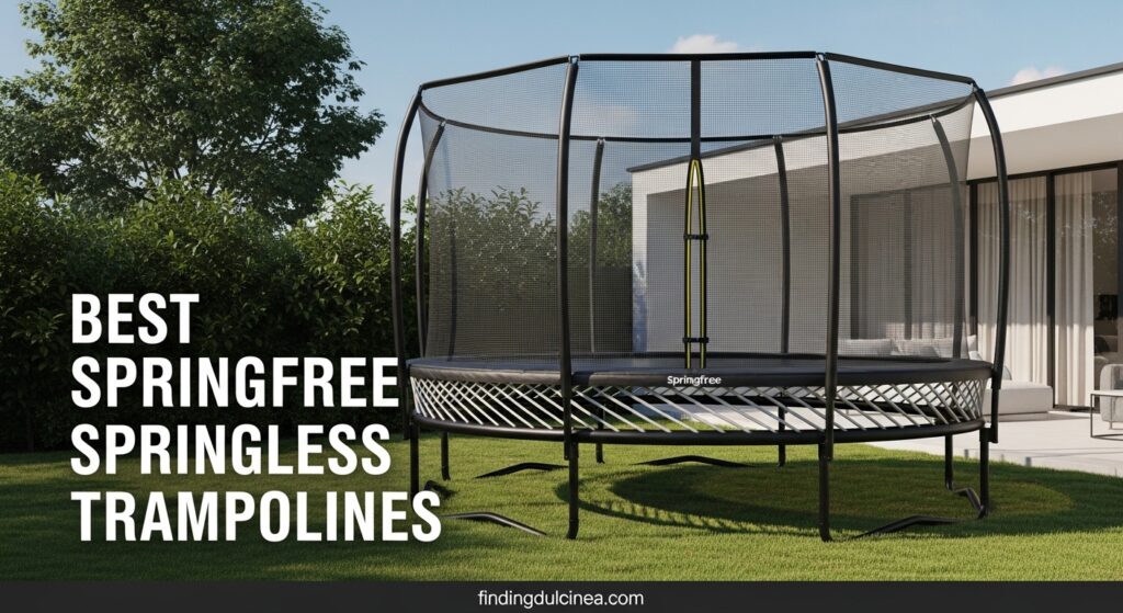 Current image: Best Springfree Springless Trampolines