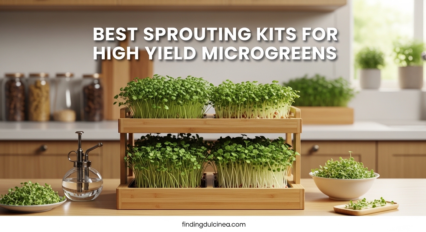 Best Sprouting Kits for High-Yield Microgreens