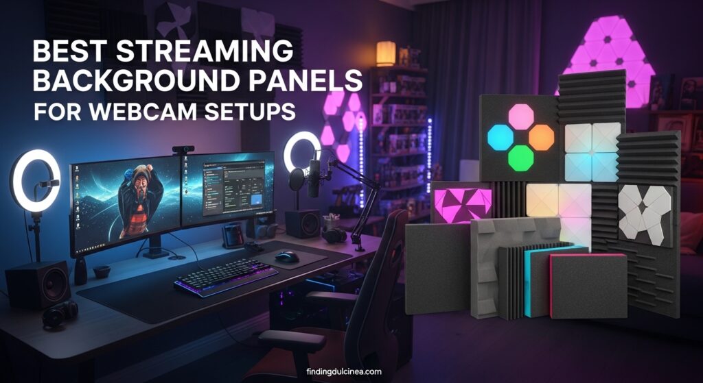 Current image: Best Streaming Background Panels for Webcam Setups