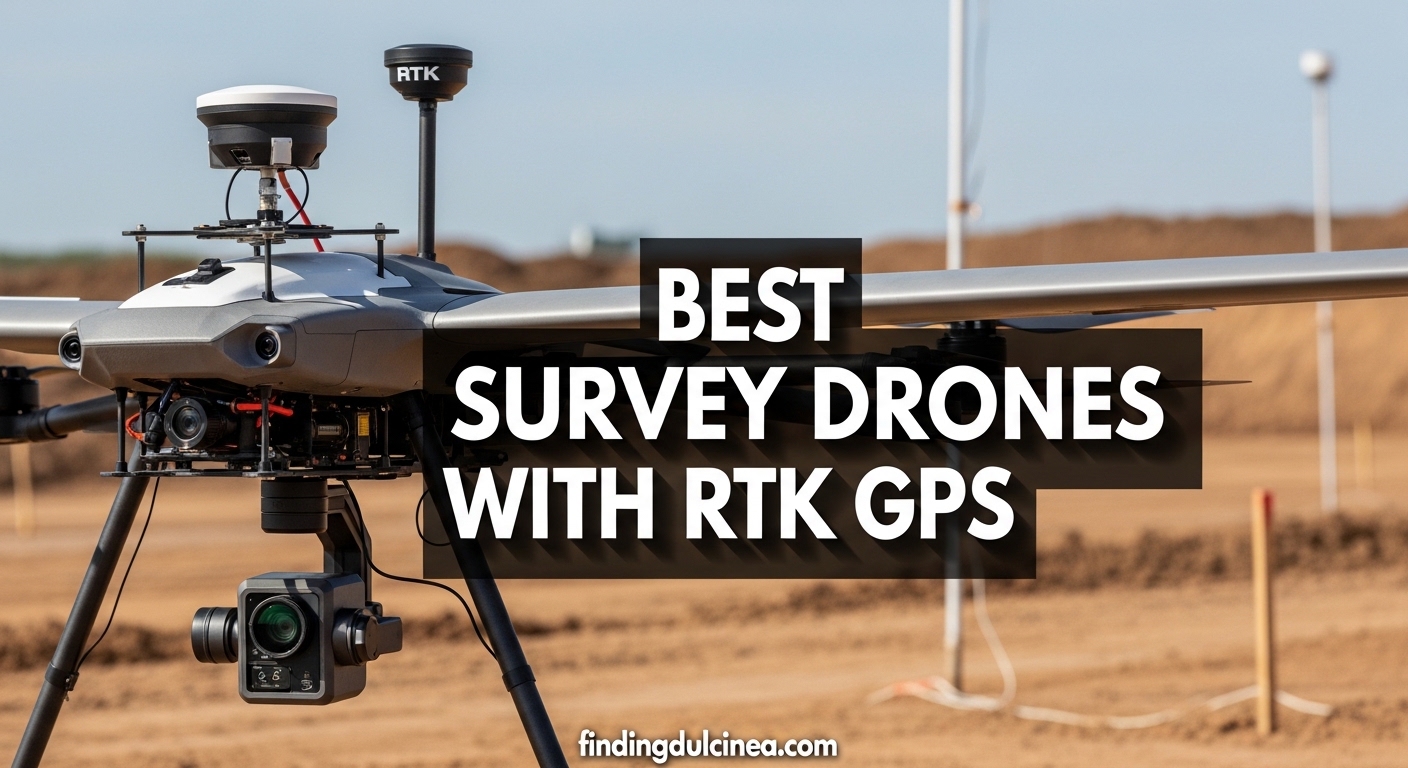 Best Survey Drones with RTK GPS