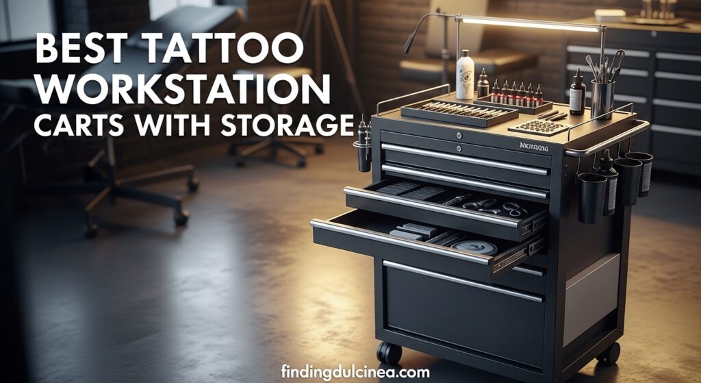 Current image: Best Tattoo Workstation Carts with Storage