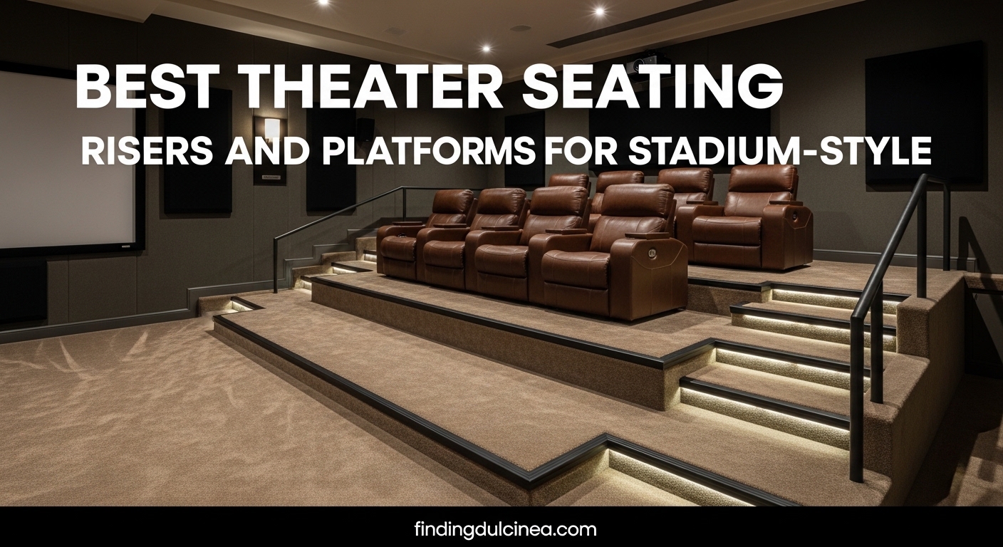 Best Theater Seating Risers and Platforms for Stadium-Style