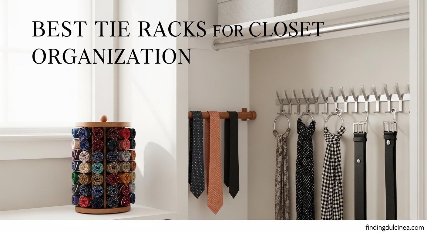 Best Tie Racks for Closet Organization