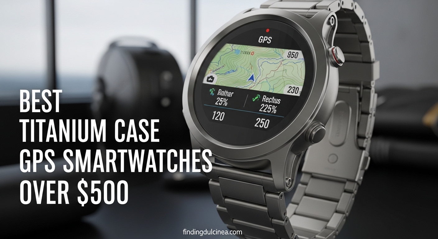 Best Titanium Case GPS Smartwatches Over $500