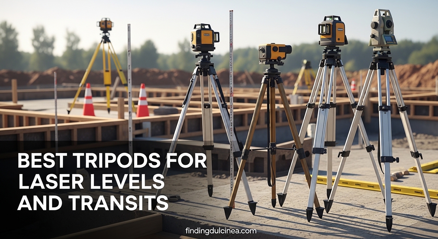 Best Tripods for Laser Levels and Transits