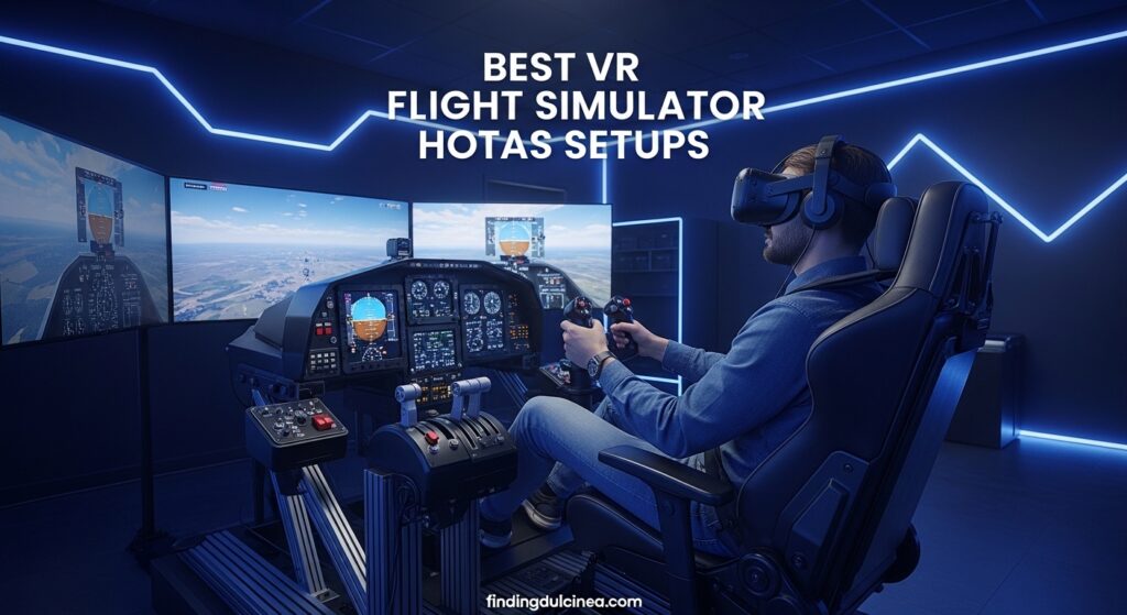 Current image: Best VR Flight Simulator HOTAS Setups