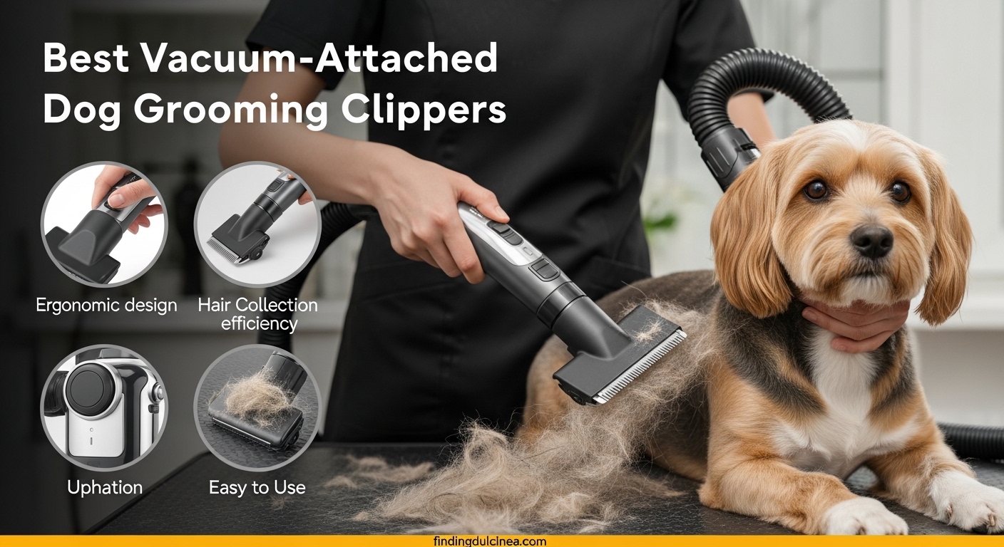 Best Vacuum-Attached Dog Grooming Clippers