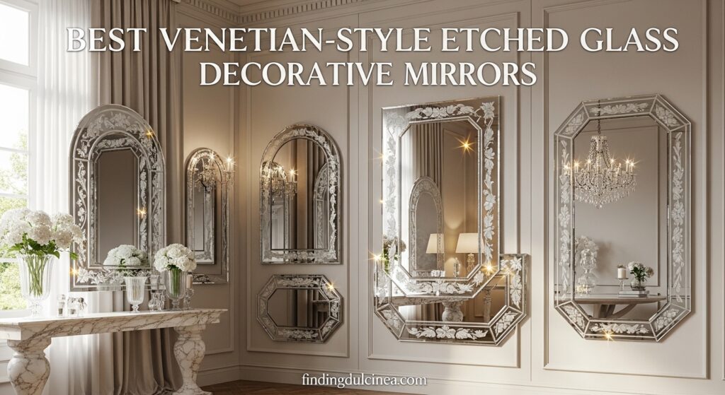 Current image: Best Venetian-Style Etched Glass Decorative Mirrors
