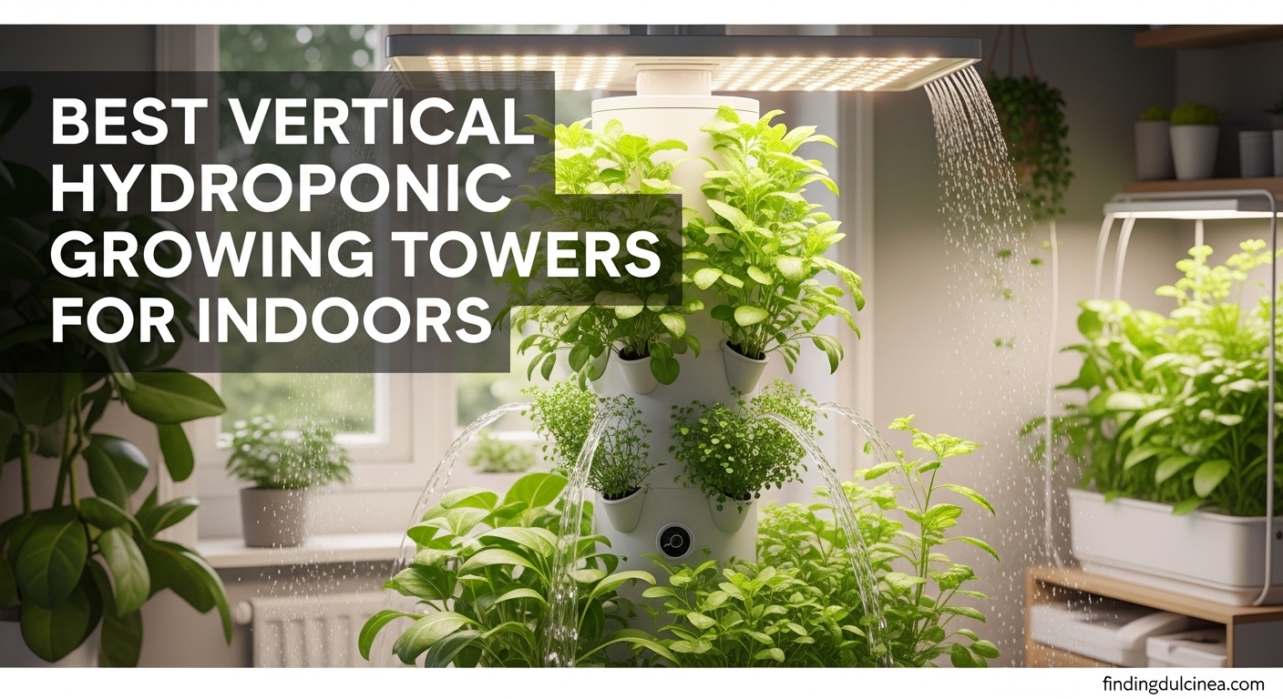 Best Vertical Hydroponic Growing Towers for Indoors