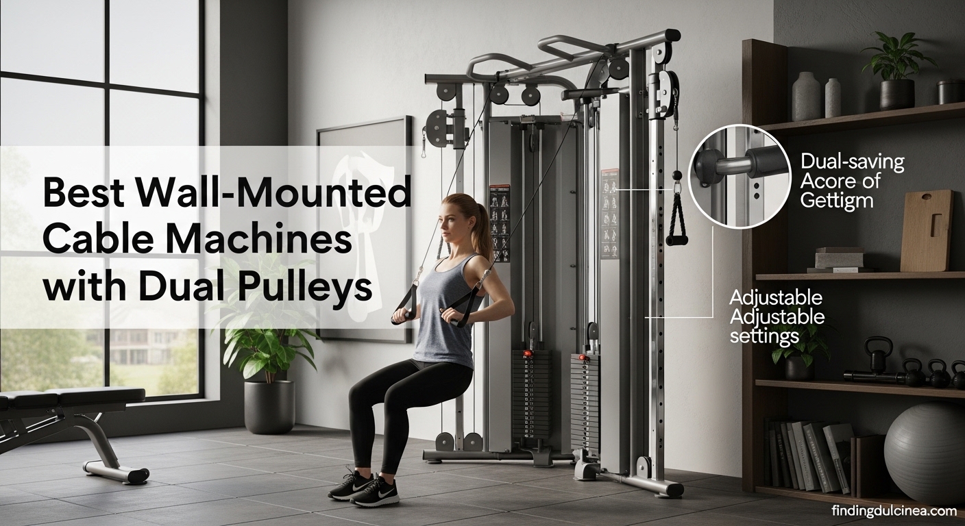 Best Wall-Mounted Cable Machines with Dual Pulleys