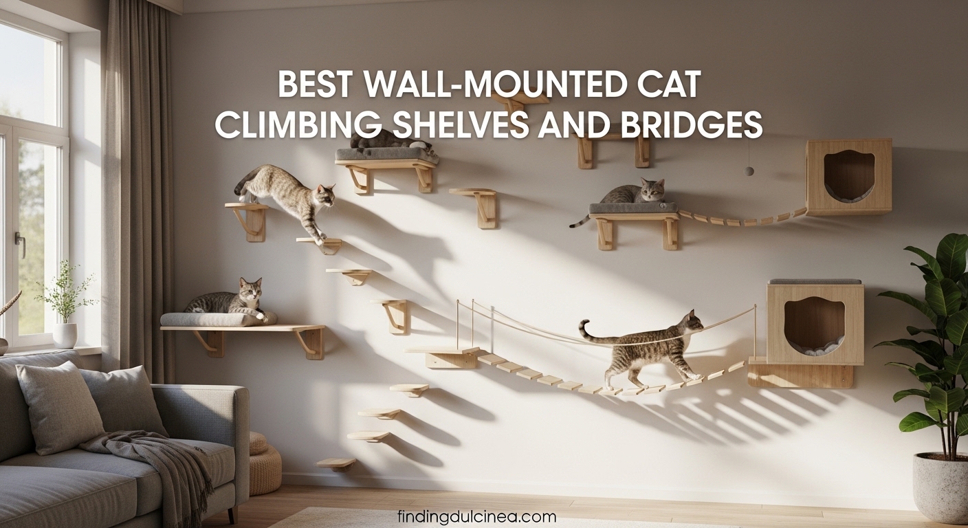Best Wall-Mounted Cat Climbing Shelves and Bridges