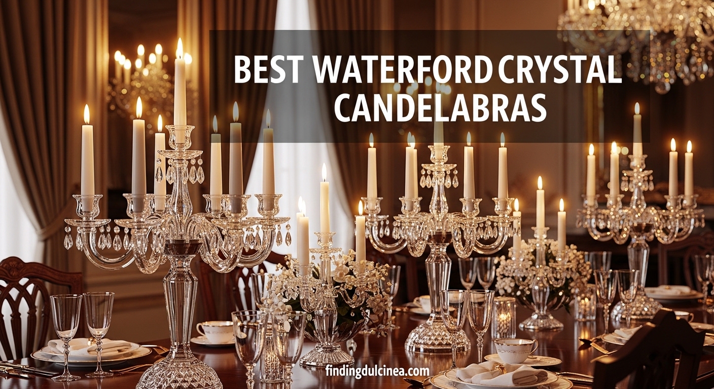 Best Waterford Crystal Candelabras