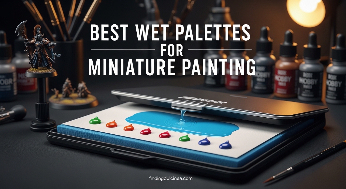 Best Wet Palettes for Miniature Painting