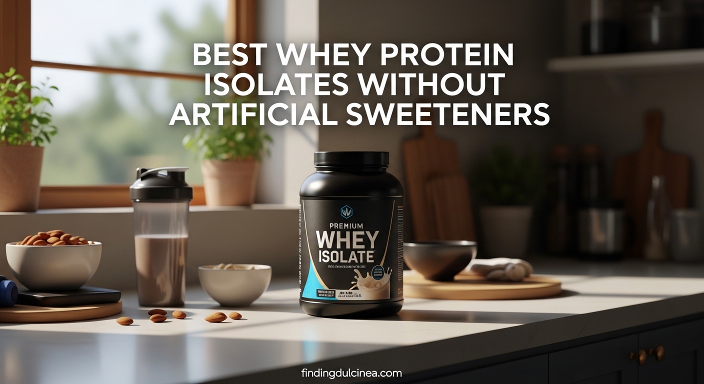 Best Whey Protein Isolates Without Artificial Sweeteners