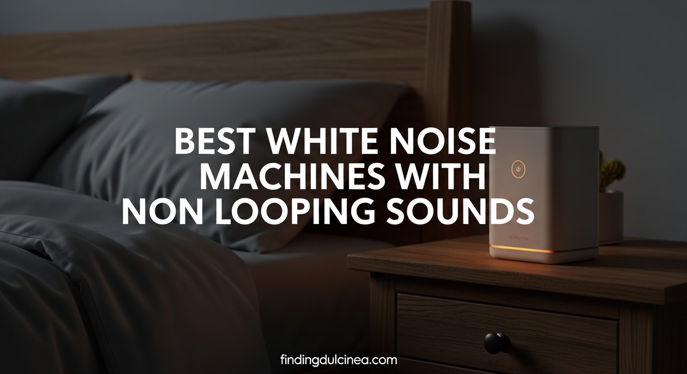 Best White Noise Machines with Non-Looping Sounds