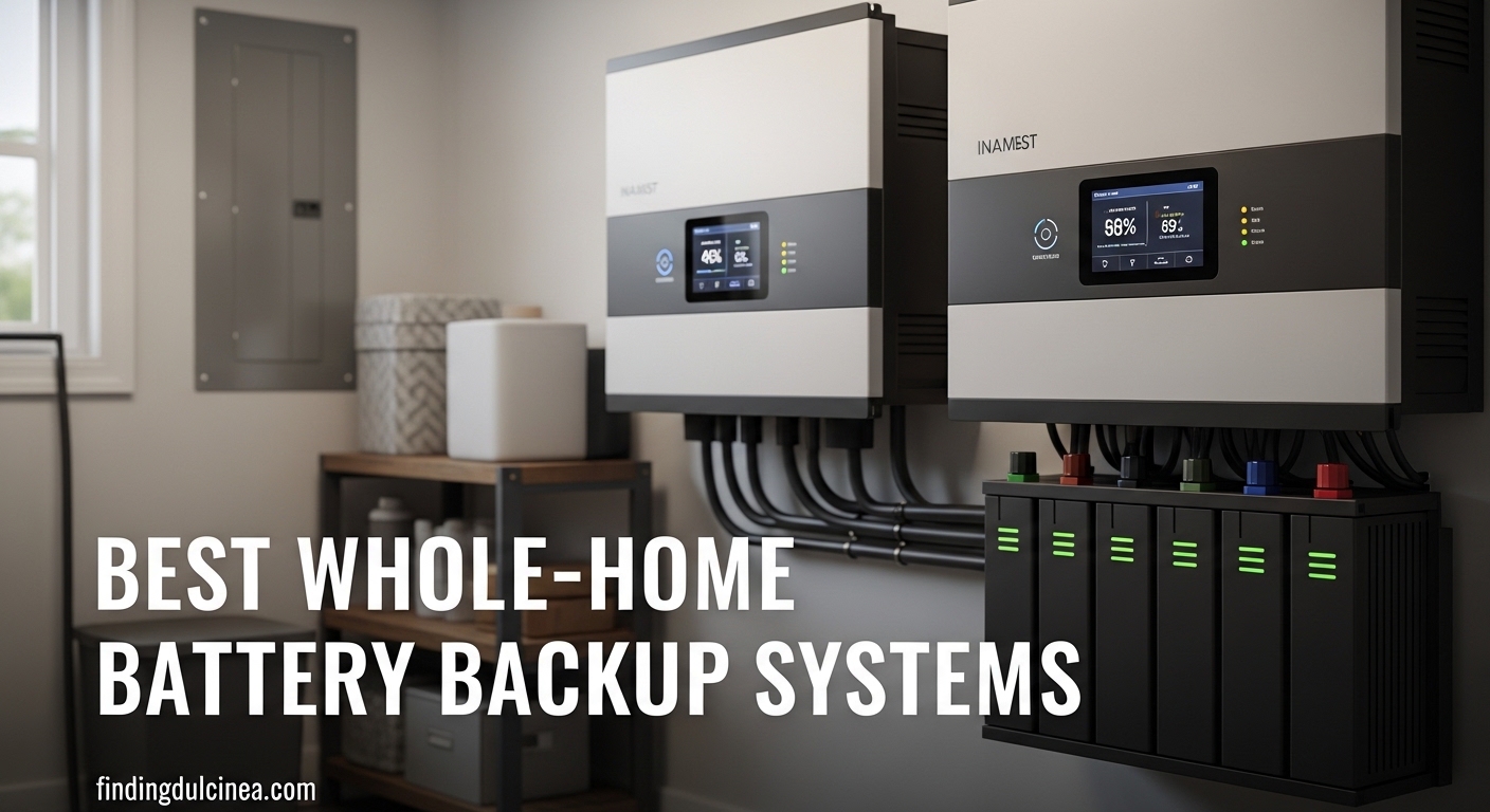 Best Whole-Home Battery Backup Systems
