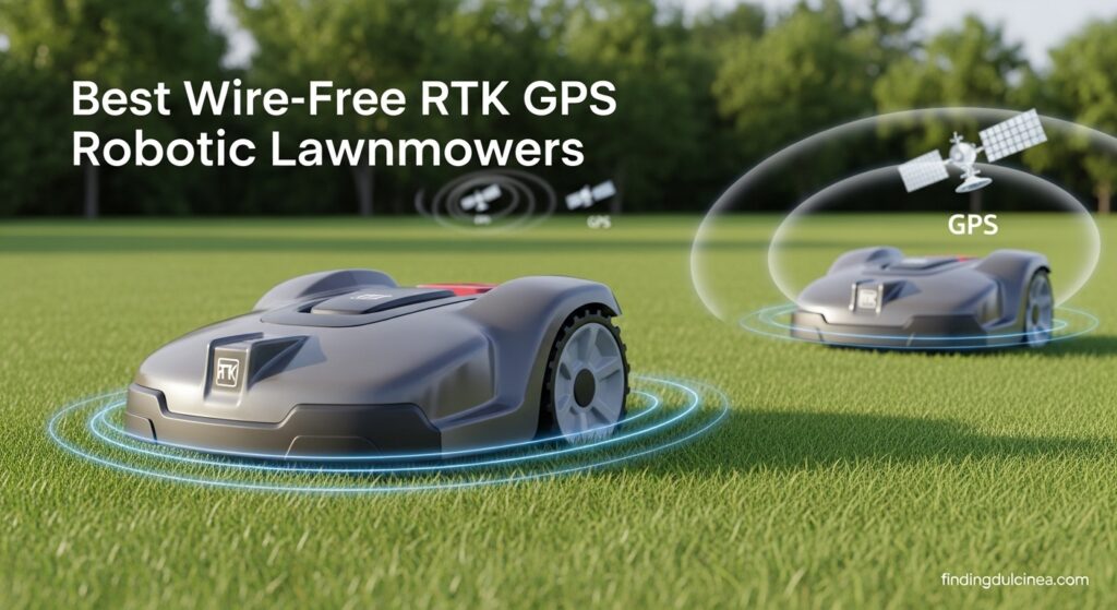 Best Wire-Free RTK GPS Robotic Lawnmowers