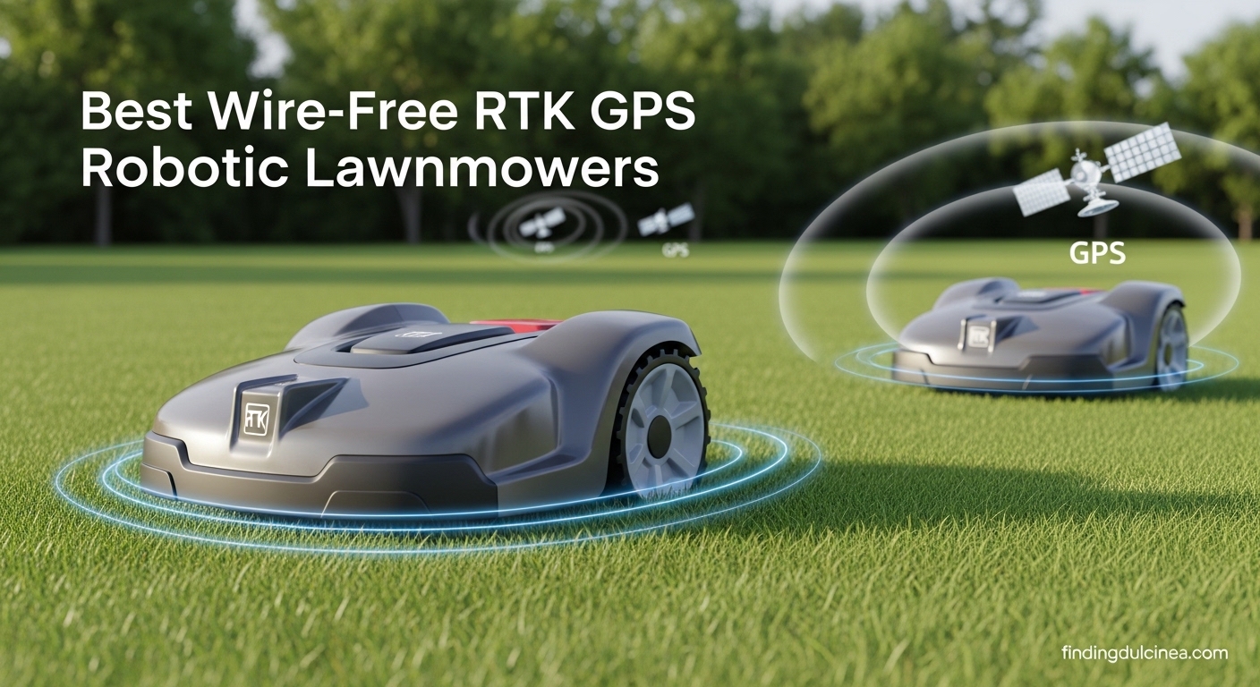 Best Wire-Free RTK GPS Robotic Lawnmowers