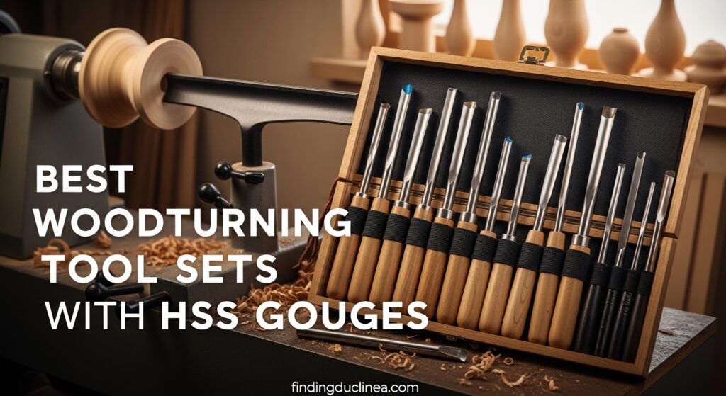 Current image: Best Woodturning Tool Sets with HSS Gouges