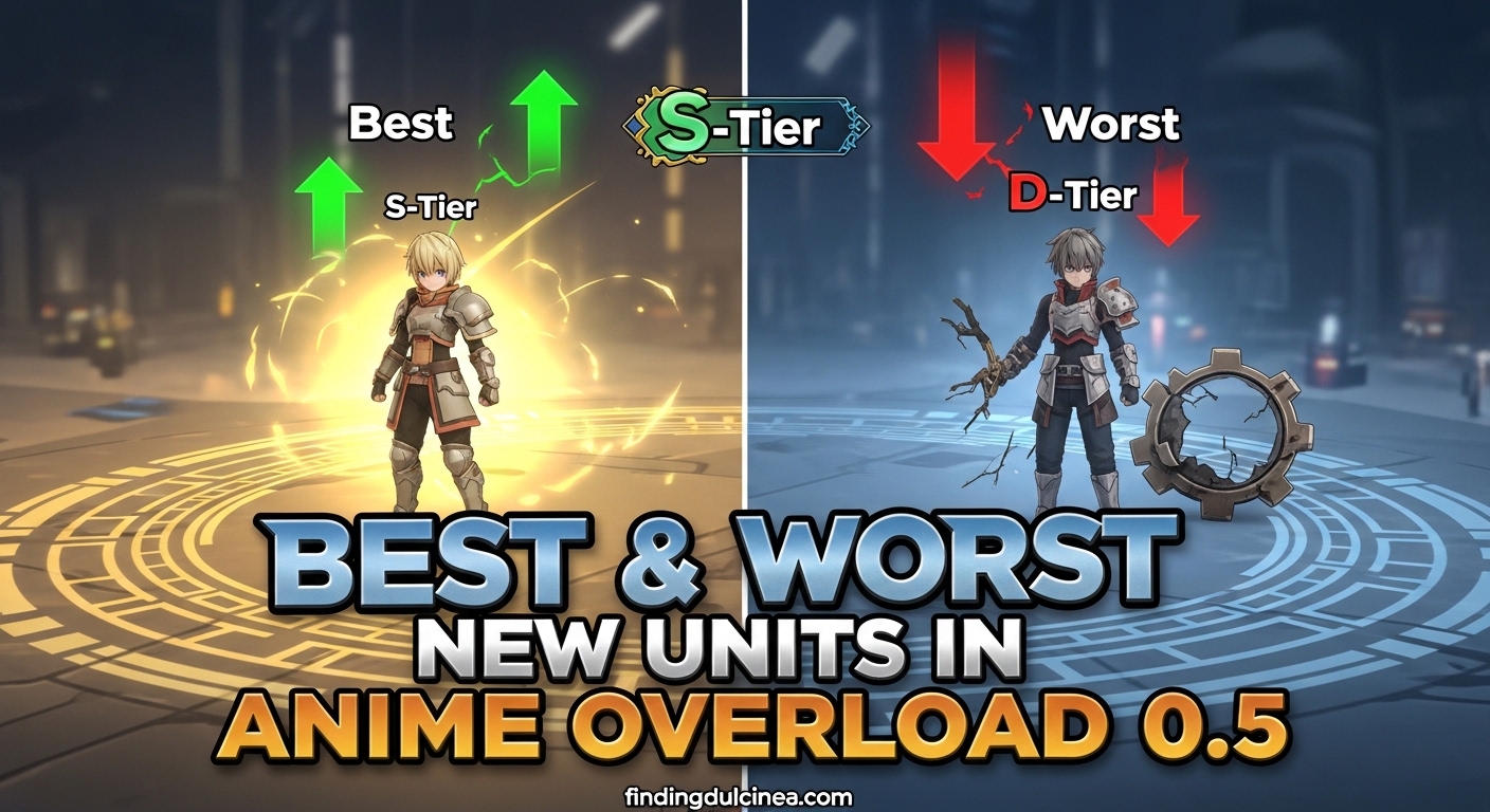 Best & Worst New Units in Anime Overload 0.5