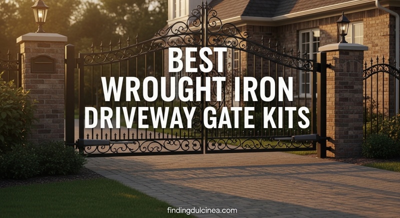 Best Wrought Iron Driveway Gate Kits