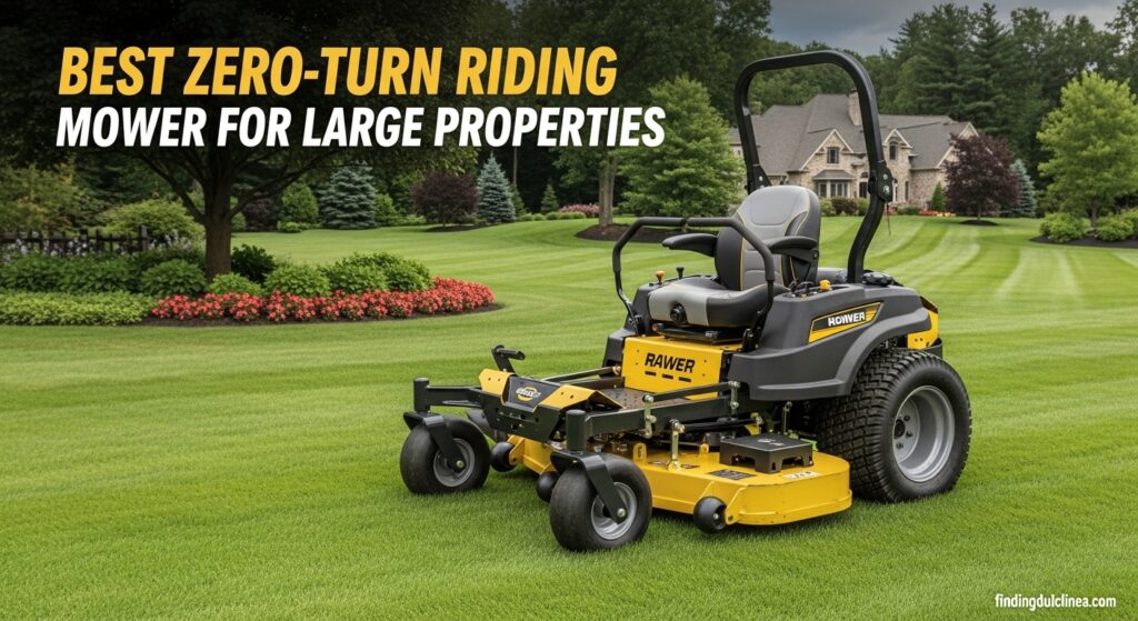 Best Zero-Turn Riding Mowers for Large Properties