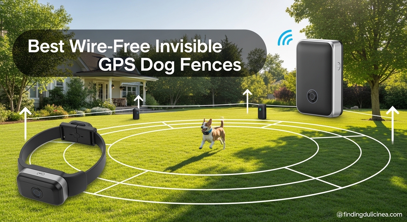 Best wire-free invisible GPS dog fences