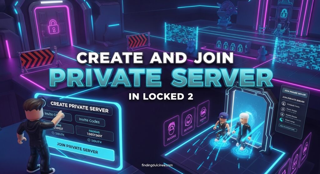 Current image: Create and Join Private Server in Locked 2