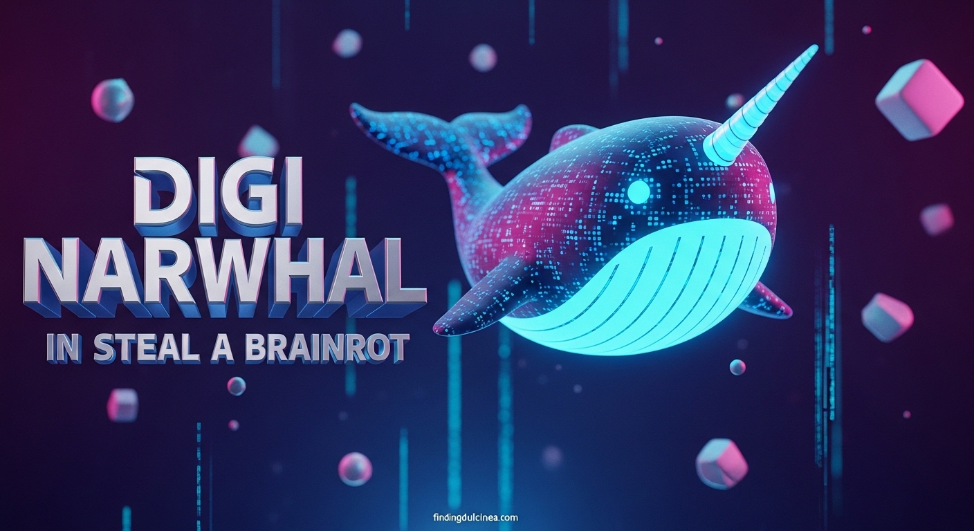 Digi Narwhal in Steal A Brainrot