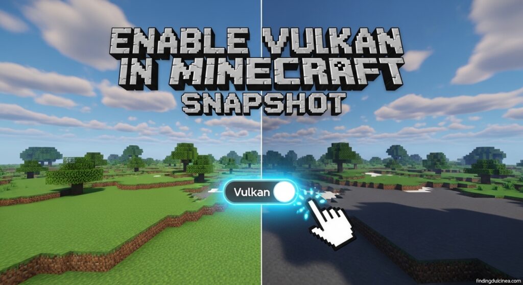 Current image: Enable Vulkan in Minecraft Snapshot