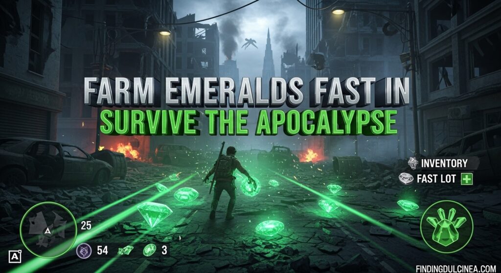 Current image: Farm Emeralds Fast in Survive the Apocalypse