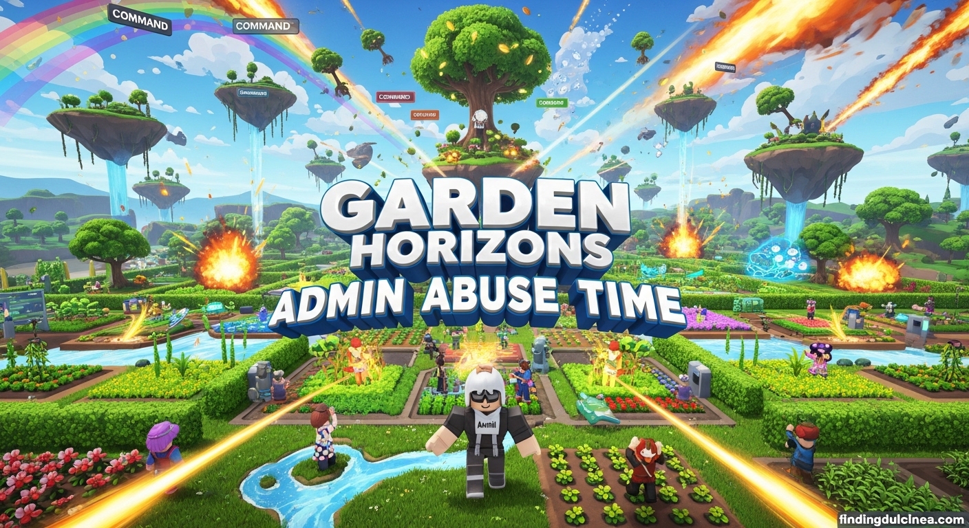 Garden Horizons Admin Abuse Time