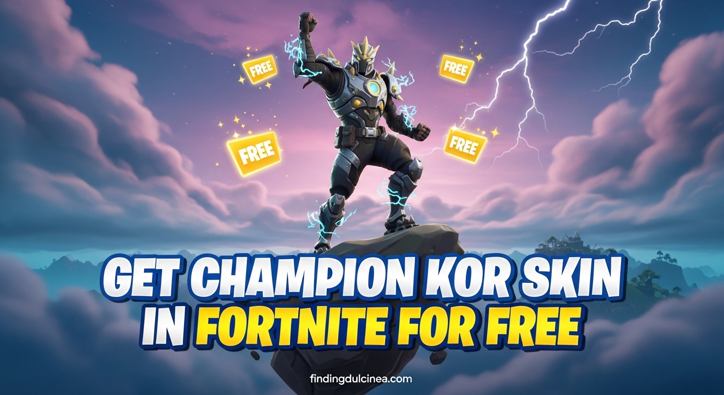 Get Champion Kor Skin in Fortnite for Free