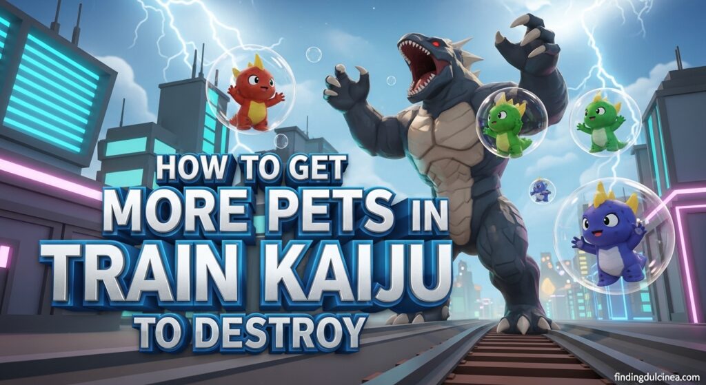 Current image: Get More Pets in Train Kaiju to Destroy