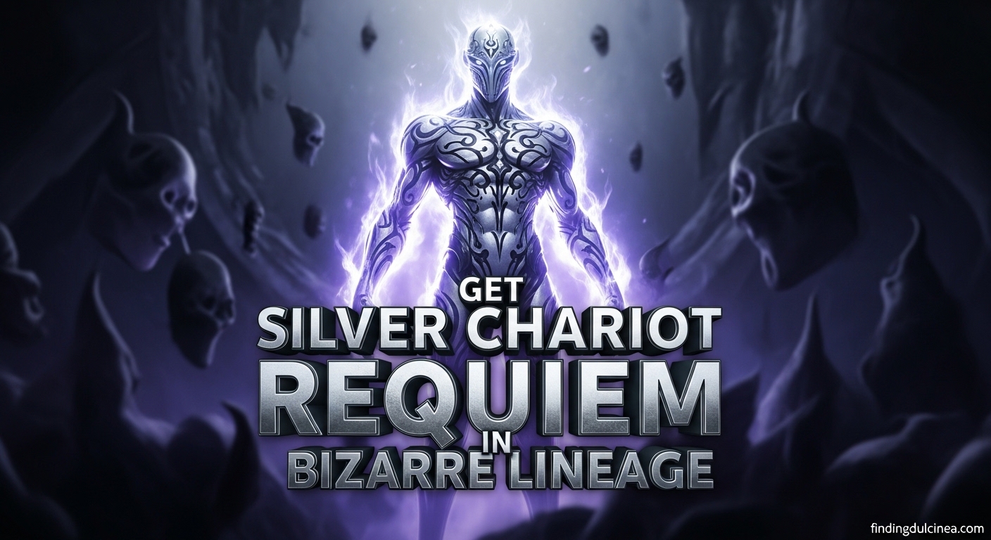 Get Silver Chariot Requiem in Bizarre Lineage
