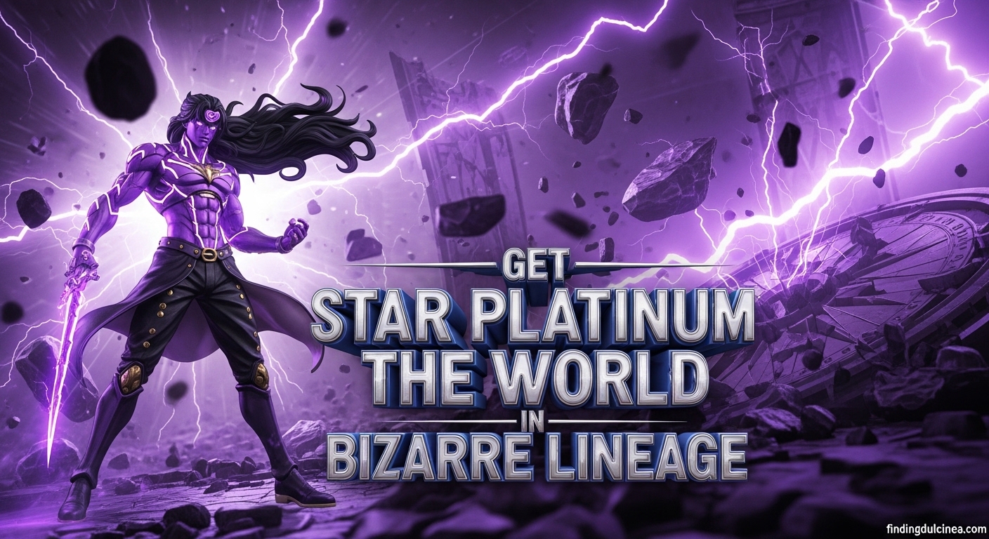 Get Star Platinum The World in Bizarre Lineage
