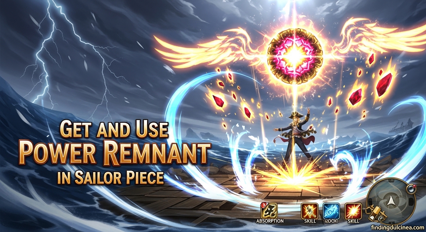 Get and Use Power Remnant in Sailor Piece