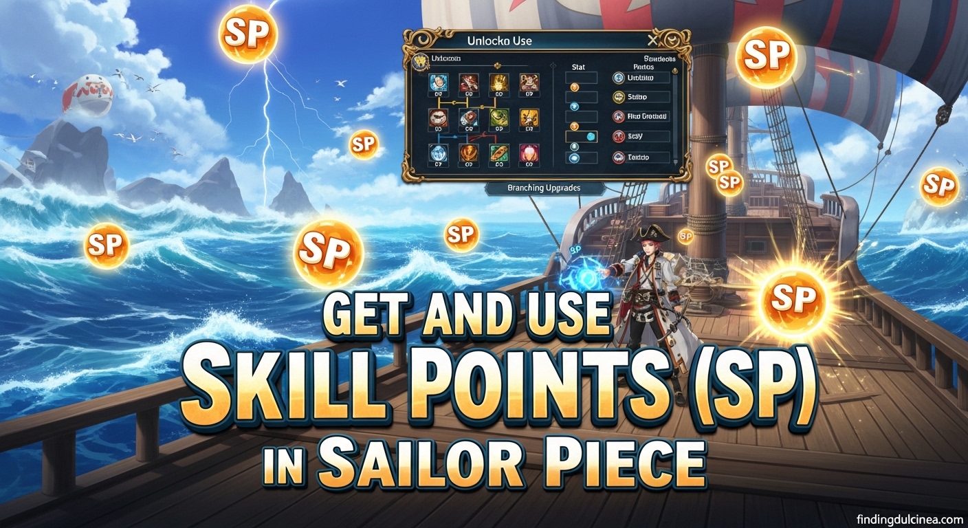 Get and Use Skill Points (SP) in Sailor Piece