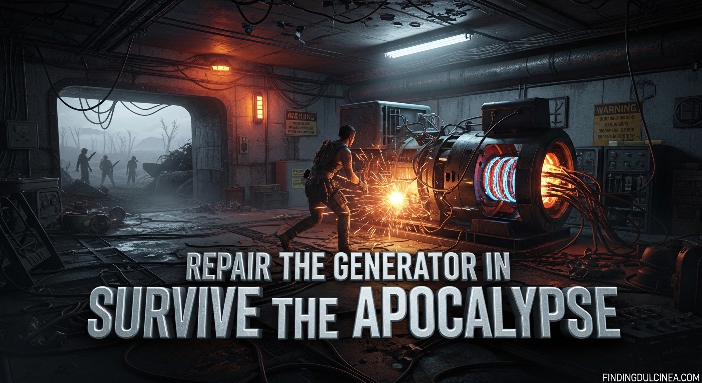 Repair the Generator in Survive the Apocalypse