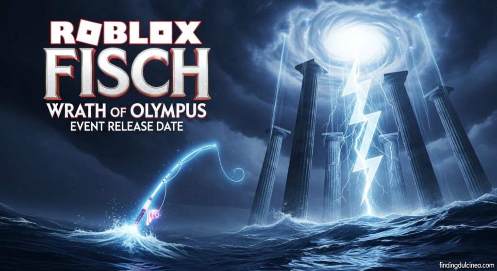 Current image: Roblox Fisch Wrath of Olympus Event
