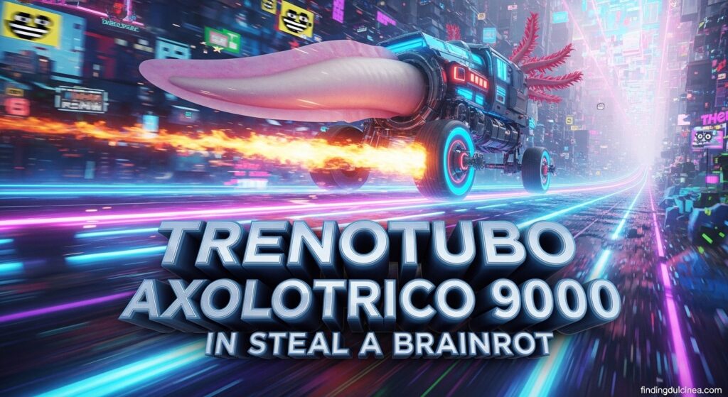 Current image: Trenotubo Axolotrico 9000 in Steal a Brainrot