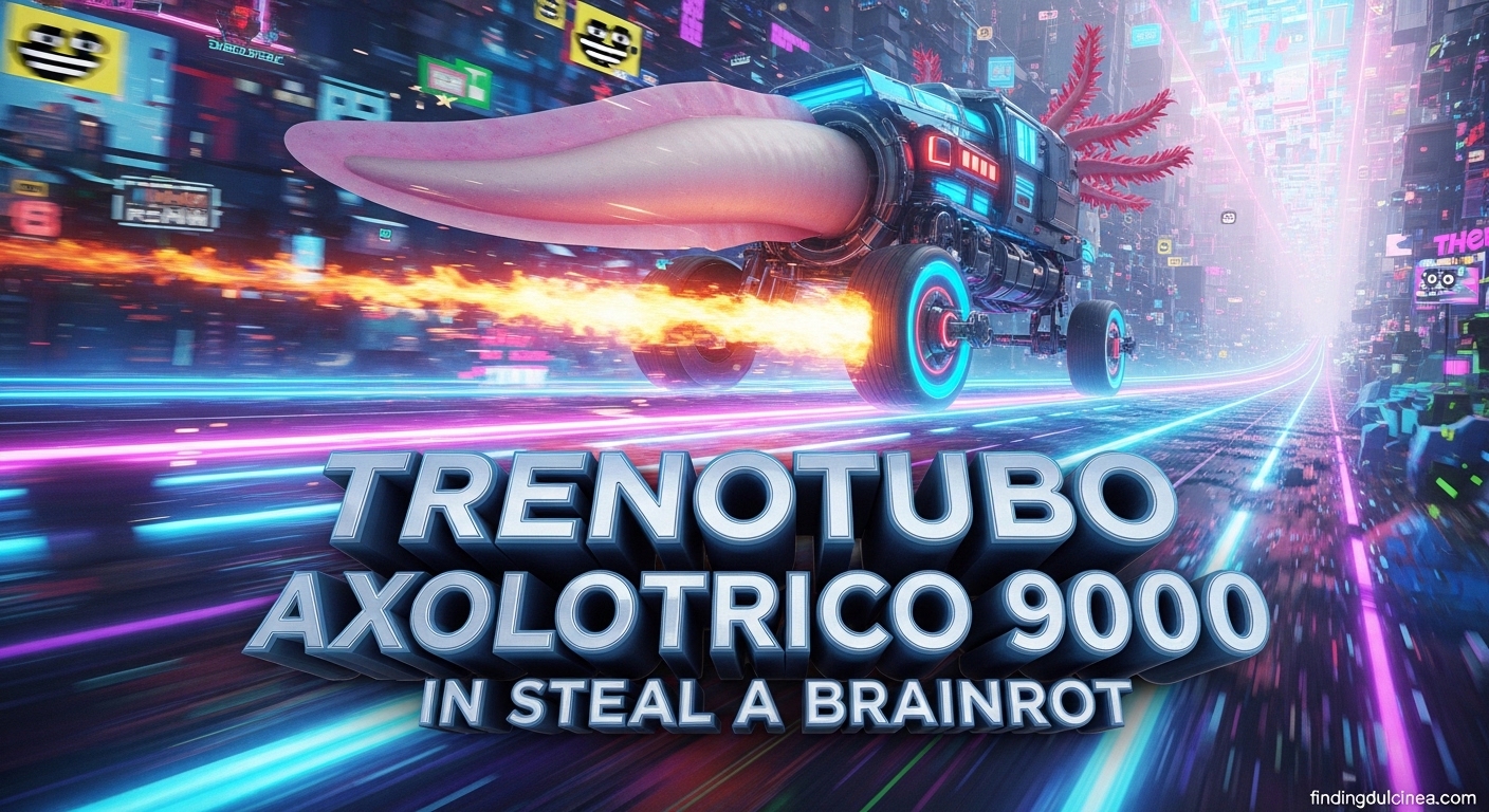 Trenotubo Axolotrico 9000 in Steal a Brainrot