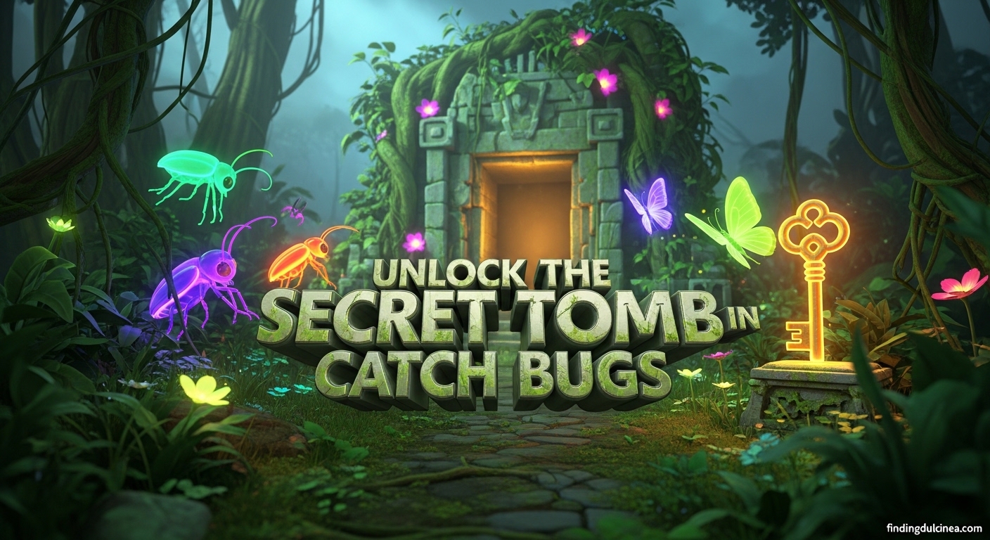Unlock the Secret Tomb in Catch Bugs