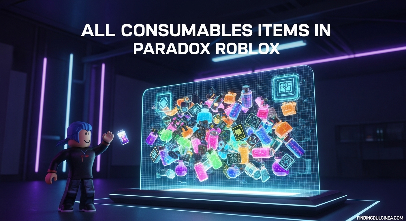 all consumables items in Paradox Roblox