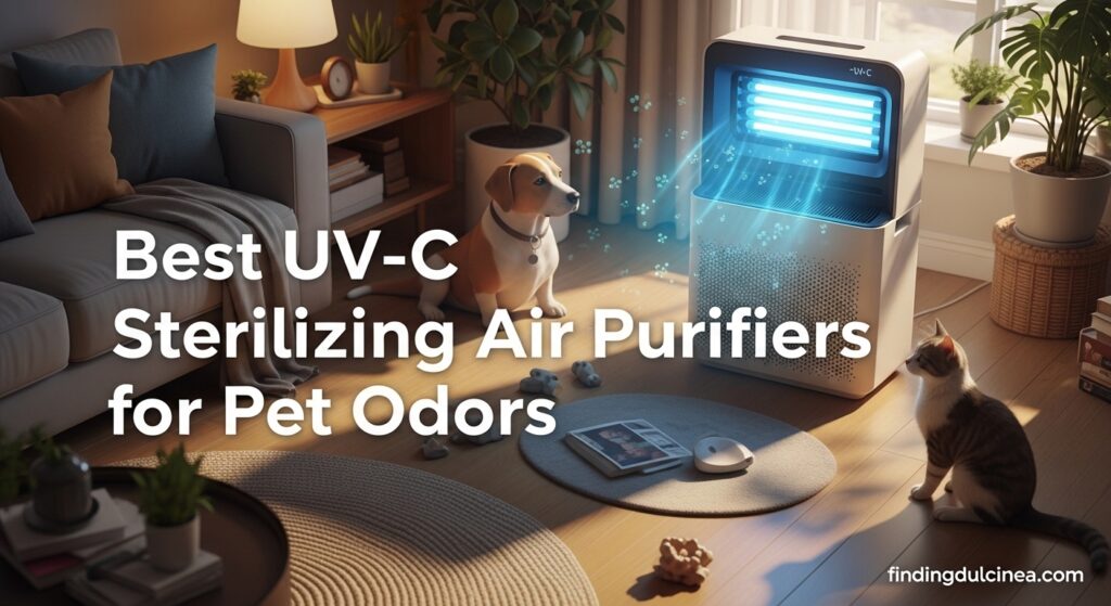 best UV-C sterilizing air purifiers for pet odors