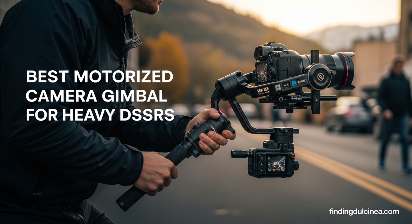 best motorized camera gimbals for heavy DSLRs